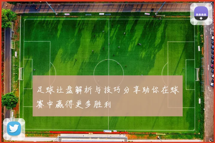 足球让盘解析与技巧分享助你在球赛中赢得更多胜利